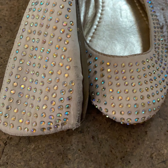 Women’s Sparkly Ballet Flats - Picture 5 of 10